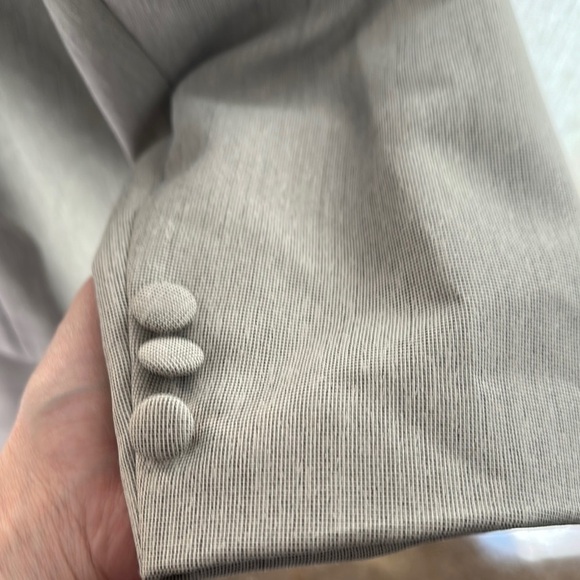 Emily Light Grey/Tan Skirt Suit size 16 - Picture 7 of 16